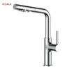 Brass Pull Down Kitchen Sink Mixer Faucet