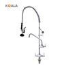 American Style NSF Certified Commercial High Arch Pre-Rinse Kitchen Faucet for Restaurants