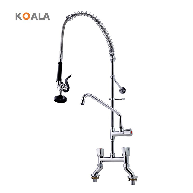 Heavy-Duty Pre-Rinse Tap Faucet for Catering and Restaurant Kitchen