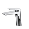 Modern Matte Black Bathroom Sink Faucet Mixer Tap Single Handle Brass Basin Mixer Hot and Cold Water Mixer