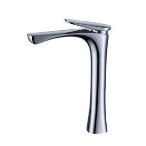 Modern Single Hole Single Handle Brass Basin Faucet High Water Tap Bathroom Mixer Tap