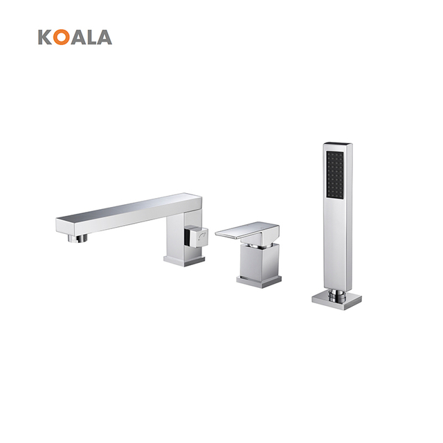 Modern Ultimate Bathroom Experience Square Showerhead Set 