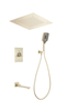 Hot Sell High Quality Modern 3 Function Shower Brass Bathroom Shower Set