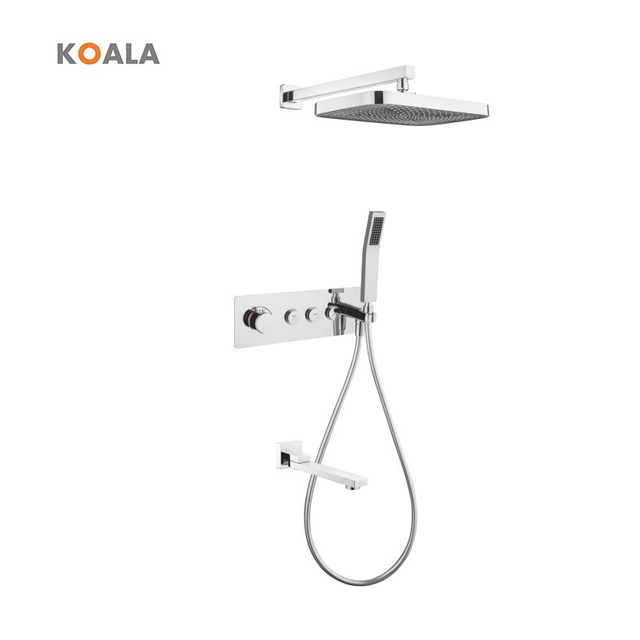 Wholesale Premium Water Power Rainfall Feature Shower Head