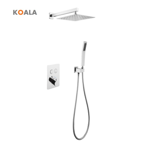 High Quality Elegant Hidden Handheld Sprayer in Chrome Shower Faucet