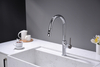 High Quality Single Handle Brass Mixer Stainless Steel Faucet Pull-Down Deck Mounted Kitchen Tap