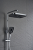 Stylish Fashionable Integrative Trendy 4-Function Digital Shower System with Brass Mixer