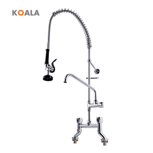  Durable Pre-Rinse Unit Faucet for Commercial Dishwashing Needs