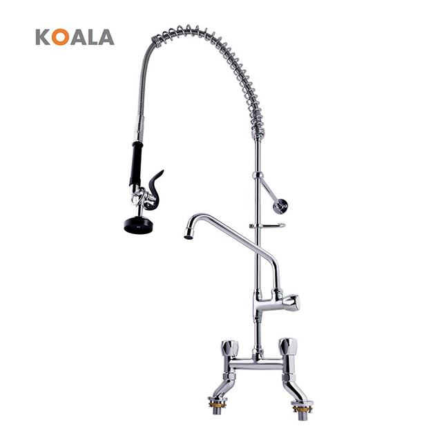  Durable Pre-Rinse Unit Faucet for Commercial Dishwashing Needs