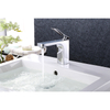 Stainless Steel Basin Hot and Cold Faucet Wash Basin Countertop Basin Toilet Bathroom Black Single Cooling Faucet