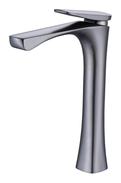 Modern Single Hole Single Handle Brass Basin Faucet High Water Tap Bathroom Mixer Tap