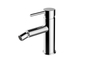 Modern Design Brass Bathroom Faucet Brushed Nickel Vessel Sink Faucet Single Handle Tall Lavatory Tap of Bathroom