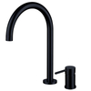 Luxury Elegant Single Handle Widespread Bathroom Basin Faucet