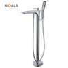 Luxurious Bathroom Modern Floor Stand Tub Shower Faucet