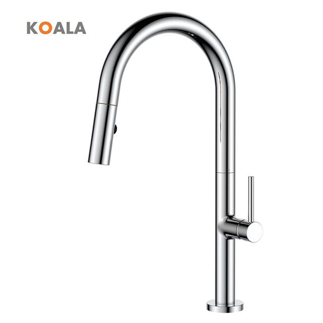 Lead Free Brass Pull Down Sink Faucet