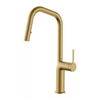 Brass Pull Down Kitchen Mixer Faucet Hot Cold