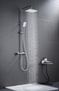 New Trend 4 Function Digital Show Gun Gray Bidet Button Control Mixer Complete Rain Brass Strong Water Shower Set