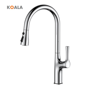 New Style Matte Black Kitchen Faucet Pull Down Kitchen Sink Faucet Single Handle Faucet Rotatable Kitchen Tap