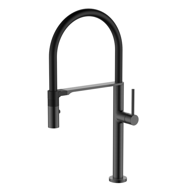 Modern Brass Kitchen Faucet 360 Degree Rotation Pull-Down Sink Purifier Water Mixer for Bathroom Factory