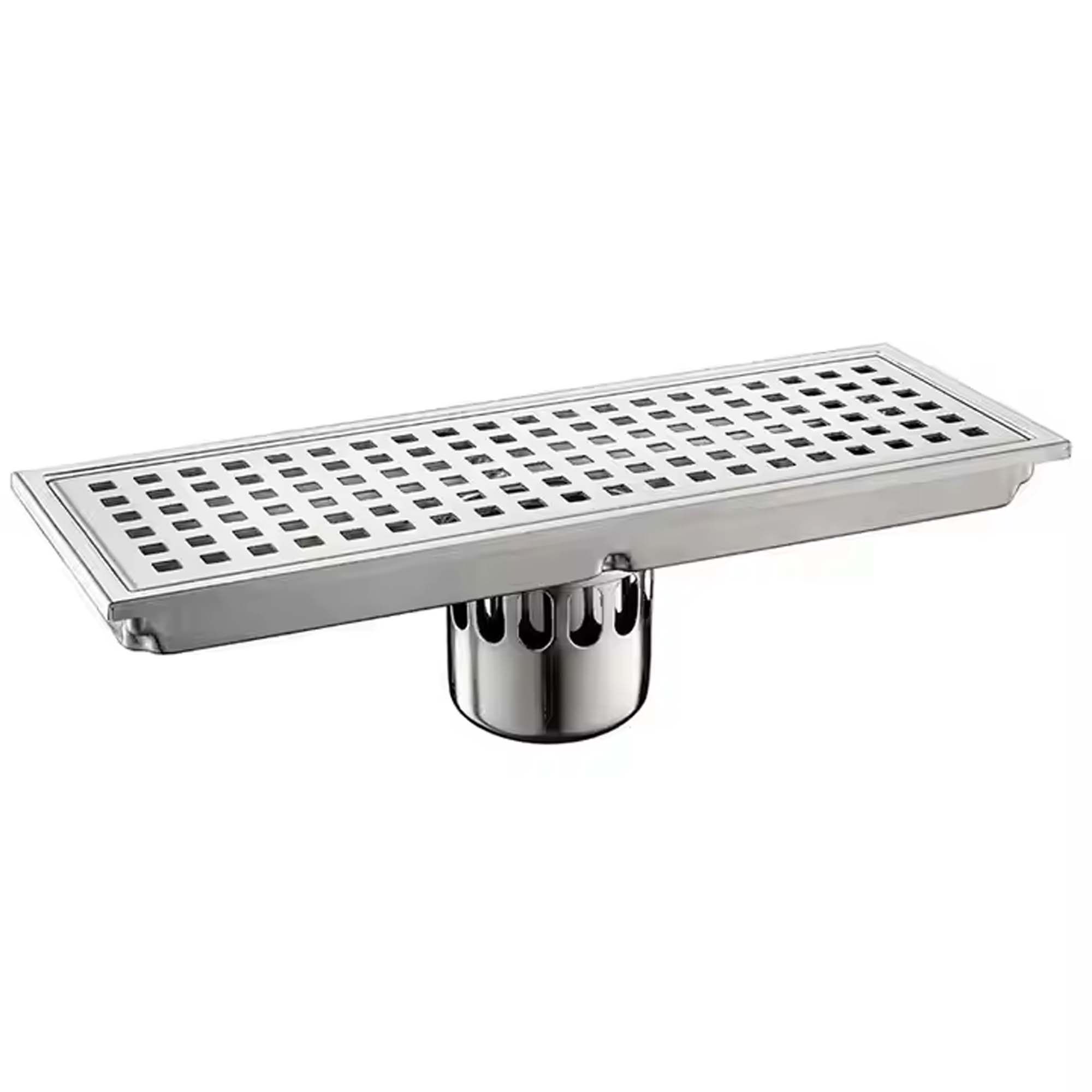 Technical sizing and placement of linear shower drain