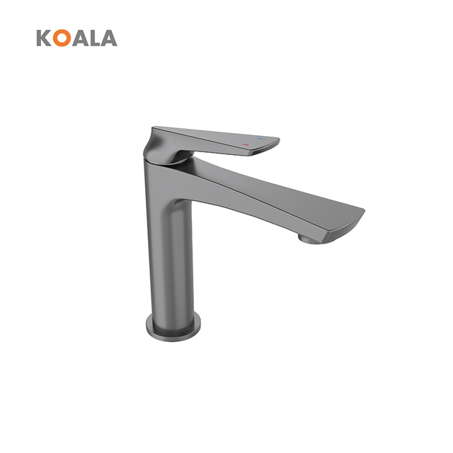 Basin Faucet Deck Mounted Single Handle Bathroom Luxury Zinc Alloy Bathroom Tap Hot Cold Water Mixer Tap Faucet
