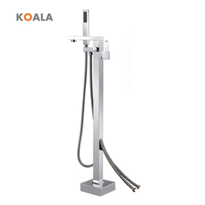 Luxury Bathrooms Elegant Free Standing Bathtub Modern Shower Faucet 