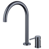 Luxury Elegant Single Handle Widespread Bathroom Basin Faucet