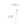 Luxury Rain Shower System with Wall-Mounted Thermostatic Faucet Set