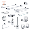 Hot Selling Elegant Chrome Brass Bathroom Accessory Set