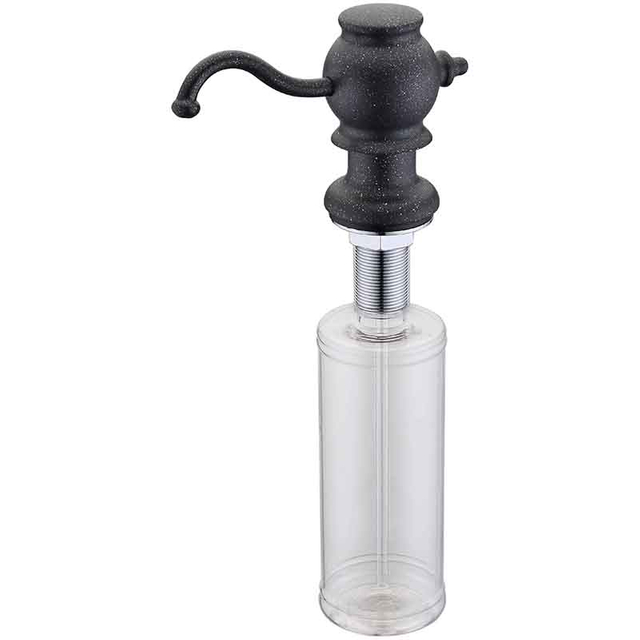 Elegant Stylish Bathroom Glass Pump Soap Dispenser