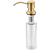 Stylish Bathroom and Kitchen Stainless Steel Liquid Soap Dispenser 