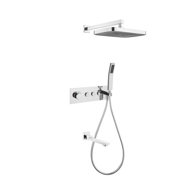 Wholesale Premium Water Power Rainfall Feature Shower Head
