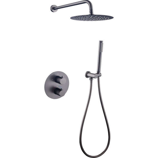 Modern Bathroom Elegant 2-Way Control Rain Shower Set 