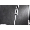Modern Single Hole Handle Gray Hot and Cold Mixer Kitchen Sink Faucet with Pull Down Sprayer