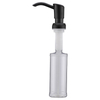 Stylish Modern Bathroom Decor Chic Glass Soap Dispenser