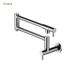 Wall Mounted Folding Pot Filler Kitchen Faucet