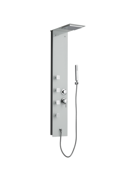 Wholesale Wall Mounted Stainless Steel Bathroom Waterfall Rain Shower Panel