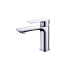 Classic Elegant Handle Hot and Cold Single Handle Mixer Tap Bathroom Basin Brass Faucet