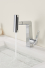 Fashionable Multi Functional Simple Style Single Hole Zinc Alloy Pull out Basin Bathroom Faucet