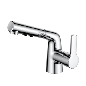 Adjustable Expandable Single Handle Basin Kitchen Sink Faucet with Pull out Sprayer Kaiping