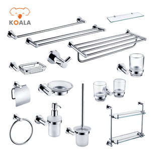Luxury Hotel Chrome Bathroom Accessory Set 