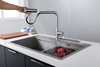 Hot Selling Household Stainless Steel 304 Sink Kitchen Cold and Hot Mixed Water Faucet