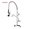 Durable Popular Brass Wall-Mounted Pre-Rinse Faucet Tap for Commercial Kitchen Sinks