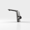New Popular Fashionable Gun Metal Grey Basin Tap Mixer Sink Water Bathroom Faucets Taps for Hotel and Apartment