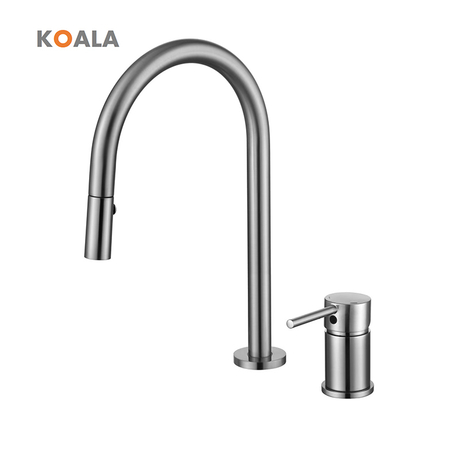 Luxury Elegant Single Handle Widespread Dual Hole Brass Bathroom Basin Faucet for Modern Hall Interiors