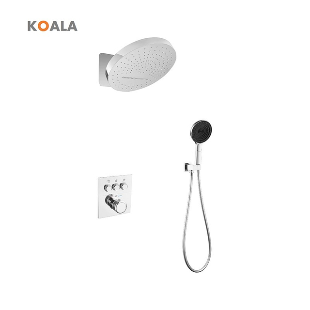 Premium Brass Waterfall Feature Embedded Shower System