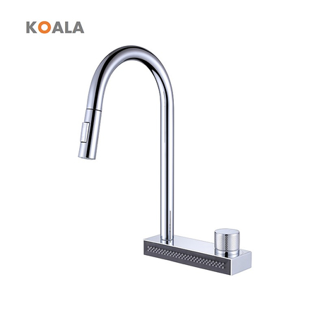 High End Stainless Steel Single Handle Kitchen Faucet