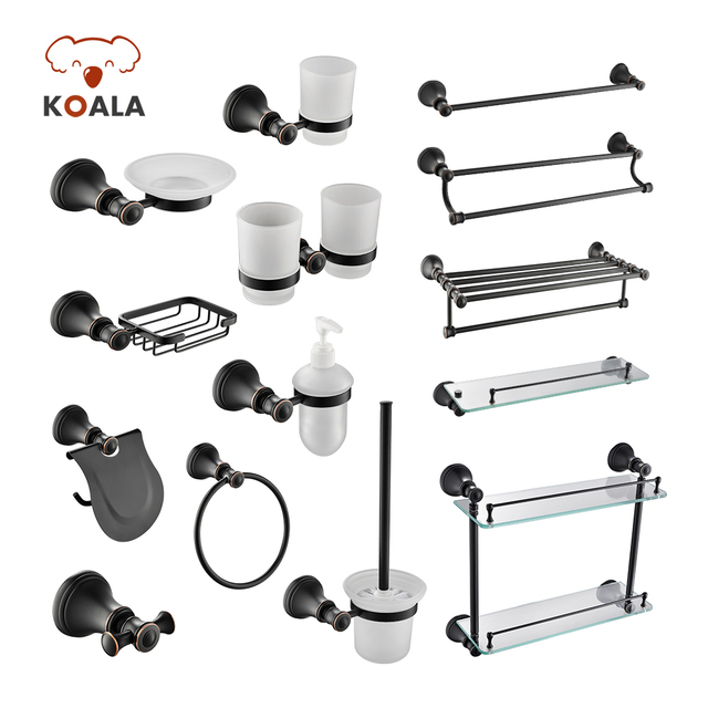 Hotel Modern Bathroom Holder Space Bathroom Accessories Set