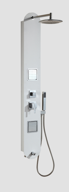 Wall Mounted Bathroom Rainfall Shower Head Massage Smart Shower Panel