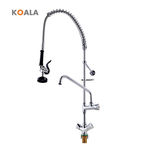 Professional Commercial Pre-Rinse Faucet with High-Pressure Gun Spray